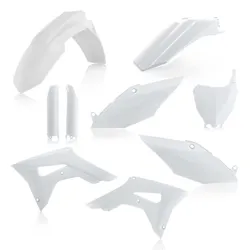Acerbis Complete Plastic Fender Body Kit White