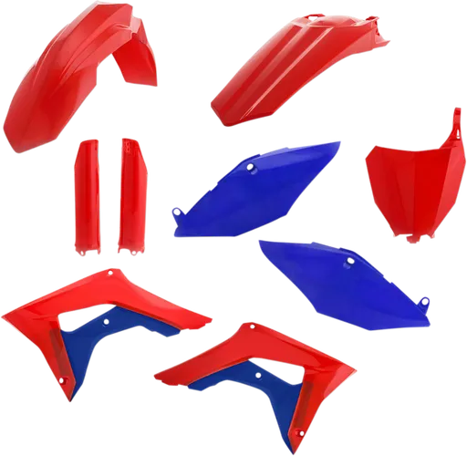 Acerbis Complete Plastic Fender Body Kit Red/White/Blue