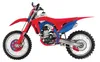 Acerbis Complete Plastic Fender Body Kit Red/White/Blue