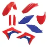 Acerbis Complete Plastic Fender Body Kit Red/White/Blue