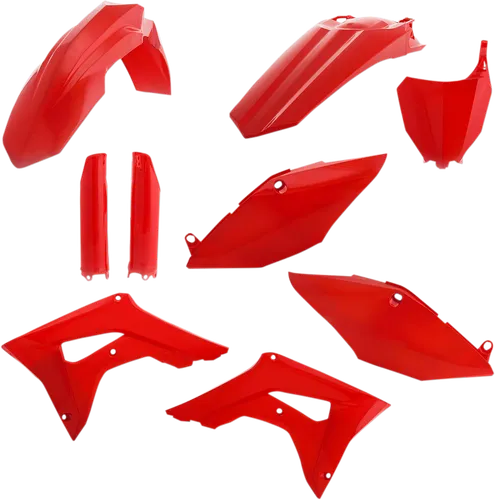 Acerbis Complete Plastic Fender Body Kit Red