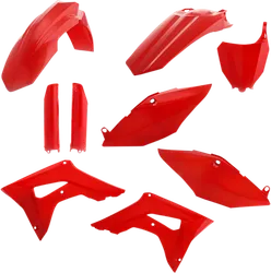 Acerbis Complete Plastic Fender Body Kit Red