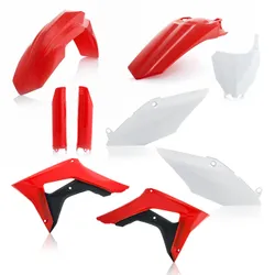 Acerbis Complete Plastic Fender Body Kit OE Red/White