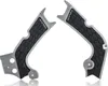 ACERBIS X Grip Frame Guards Silver Black