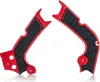 ACERBIS X Grip Frame Guards Red Black