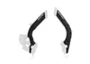 ACERBIS X Grip Frame Guards White Black