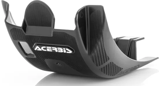 Acerbis Polypropylene Chassis Belly Skid Plate Black