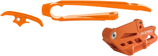 ACERBIS Chain Guide And Slider 2.0 OE Orange KTM 250 350 450 500 EXC F