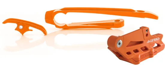 ACERBIS Chain Guide And Slider 2.0 OE Orange KTM 250 350 450 500 EXC F