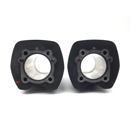 Front Rear Cylinder Jugs w Pistons 2000 Harley Softail 2786A 10
