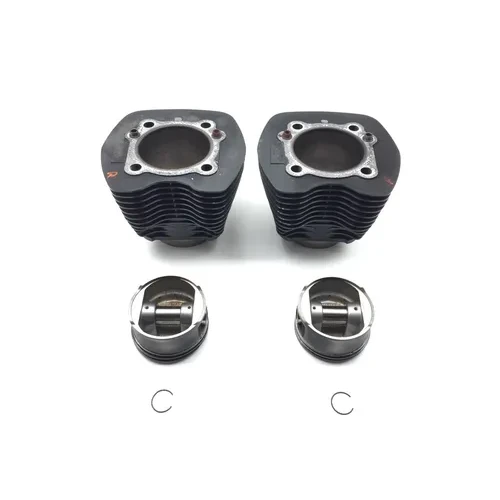 Front Rear Cylinder Jugs w Pistons 2000 Harley Softail 2786A