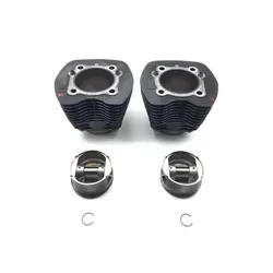 Front Rear Cylinder Jugs w Pistons 2000 Harley Softail 2786A