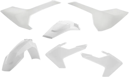 Acerbis Plastic Fender Body Kit White
