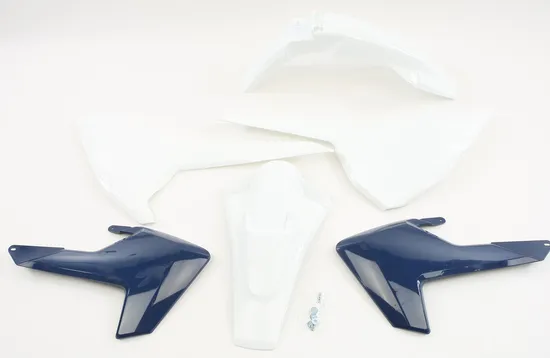 Acerbis Plastic Fender Body Kit White Blue OE 17