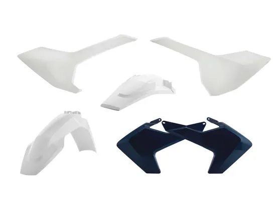 Acerbis Plastic Fender Body Kit White Blue OE 17