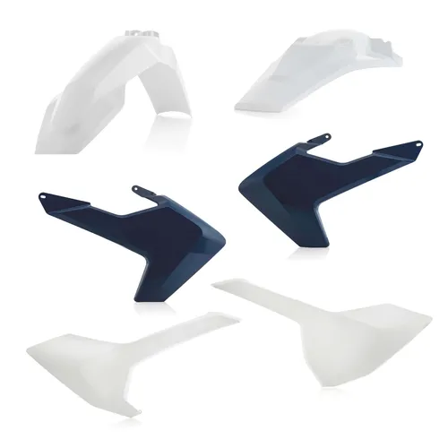 Acerbis Plastic Fender Body Kit White Blue OE 19