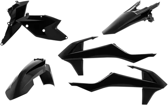 Acerbis Plastic Fender Body Kit Black