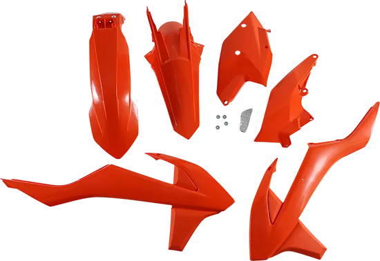 Acerbis Plastic Fender Body Kit Orange