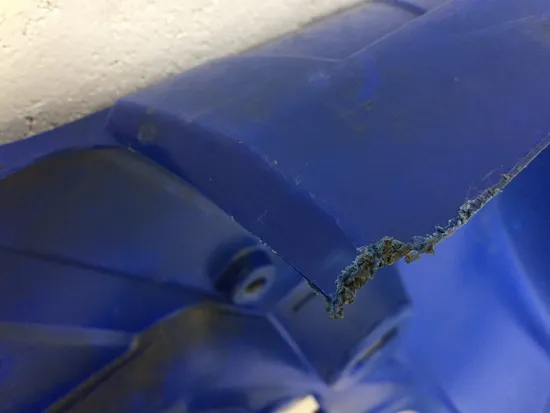 Rear Fender Fenders Plastic 2019 Kawasaki Brute Force 750 KVF750 4x4i EPS 2768 x