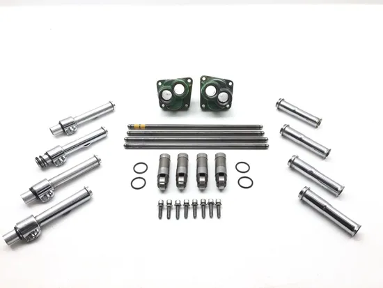 1-Inch Adjustable Rear Lowering Kit For Harley Dyna (1995-2017) - Chrome TCMT Billet Aluminum