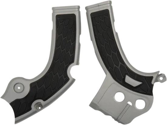 ACERBIS X Grip Frame Guards Silver Black