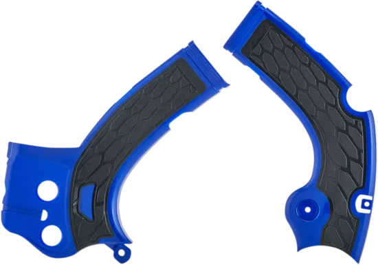 ACERBIS X Grip Frame Guards Blue Black