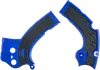 ACERBIS X Grip Frame Guards Blue Black