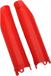 Acerbis Red Lower Fork Cover Protector Guard Set