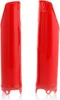 Acerbis Red Lower Fork Cover Protector Guard Set