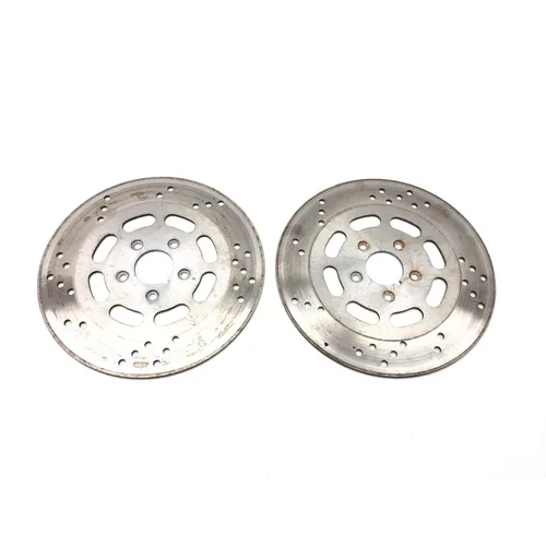 Left Right Front Brake Disc Rotors Set 1988 Harley Electra Glide Sport FLHS 3
