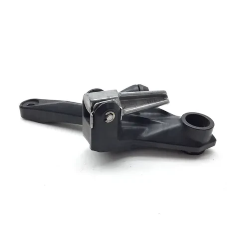 Left Rear Back Passenger Peg Bracket Side 2008 Kawasaki Ninja ZX14 ZX1400C 2798 10