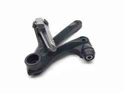 Left Rear Back Passenger Peg Bracket Side 2008 Kawasaki Ninja ZX14 ZX1400C 2798