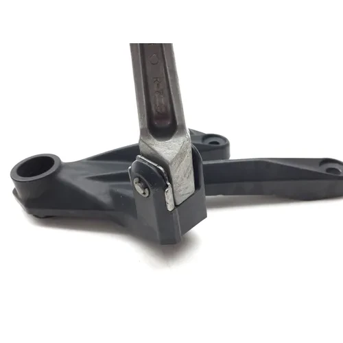 Right Rear Back Passenger Peg Bracket Side 08 Kawasaki Ninja ZX14 ZX1400C 2798 11