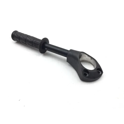Left Clip-On Clip Side Handle Bar 2008 Kawasaki Ninja ZX14 ZX1400C 2798 5