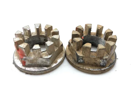 Front Wheel Hub Spindle Castle Nuts 2019 420 Rancher 2797A