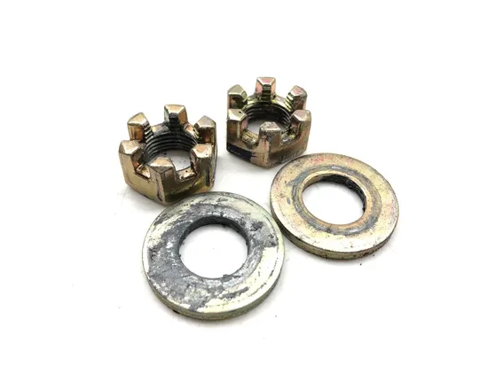 Front Wheel Hub Spindle Castle Nuts 2004 Polaris Ranger 500 4X4