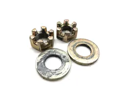 Front Wheel Hub Spindle Castle Nuts 2004 Polaris Ranger 500 4X4