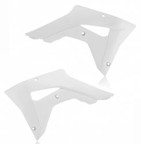 Acerbis Left Right Radiator Shrouds White