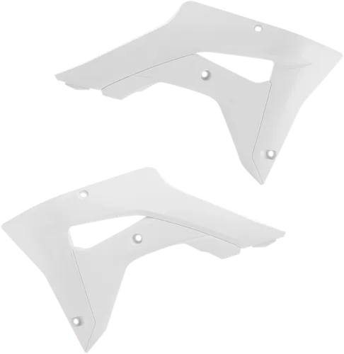 Acerbis Left Right Radiator Shrouds White