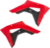 Acerbis Left Right Radiator Shrouds Red Black