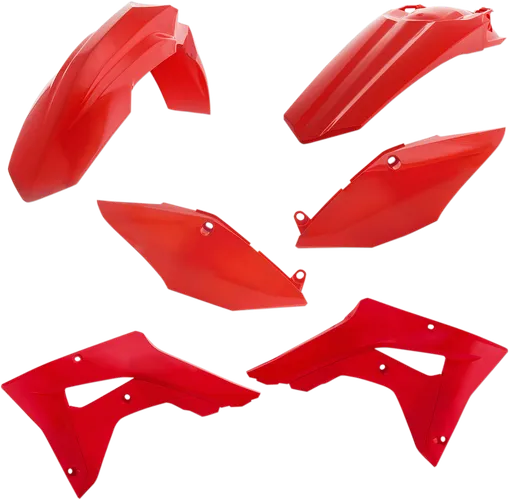 Acerbis Plastic Fender Body Kit Red