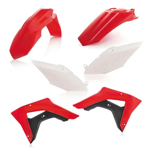 Acerbis Plastic Fender Body Kit Red White Black