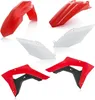 Acerbis Plastic Fender Body Kit Red White Black