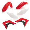 Acerbis Plastic Fender Body Kit Red White Black