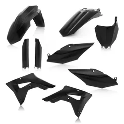 Acerbis Complete Plastic Fender Body Kit Black