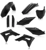 Acerbis Complete Plastic Fender Body Kit Black