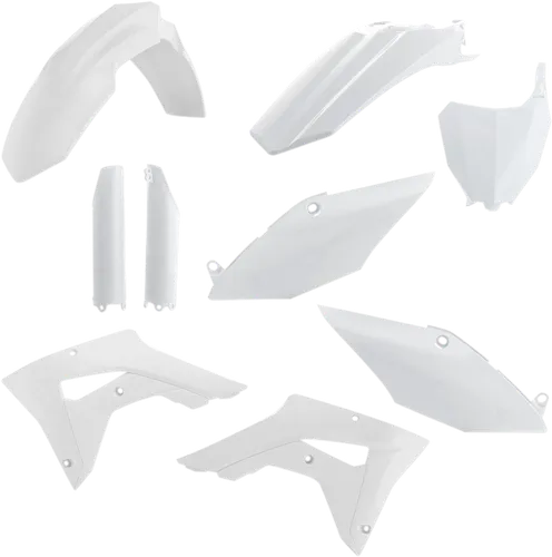 Acerbis Complete Plastic Fender Body Kit White