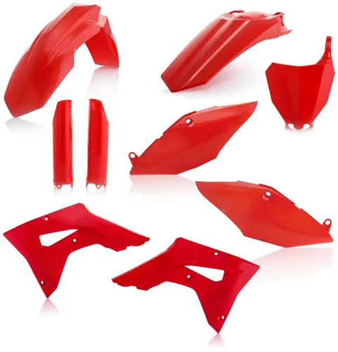 Acerbis Complete Plastic Fender Body Kit Red