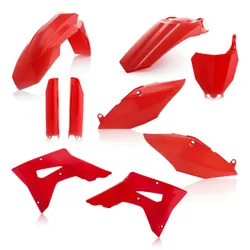 Acerbis Complete Plastic Fender Body Kit Red