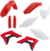 Acerbis Complete Plastic Fender Body Kit OE Red/White/Black